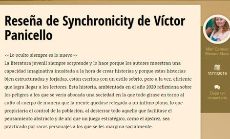 Synchronicity de Víctor Panicello reseña